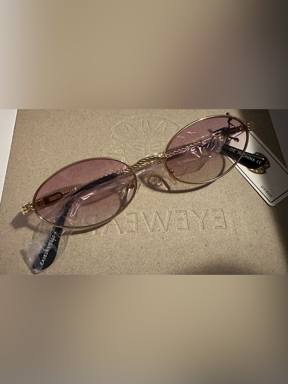 Unisex Oval Sunglasses